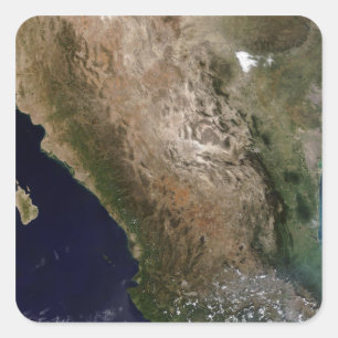 Nord-Mexiko 2 Quadratischer Aufkleber