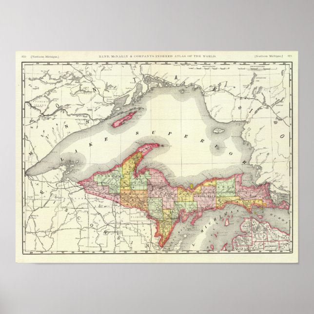 Nord-Michigan Poster (Vorne)