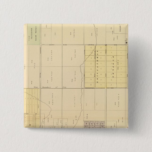 Nord-Omaha, Nebraska Button (Vorderseite)