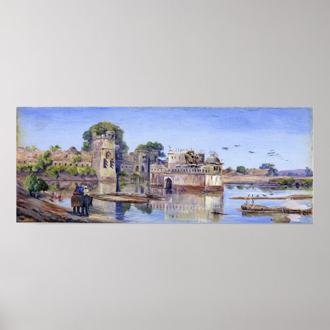 Nord - Palast von Padmini im Fort, Indien Poster (Vorne)