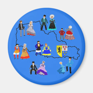 Nord-Pas-de-Calais, Frankreich Magnet