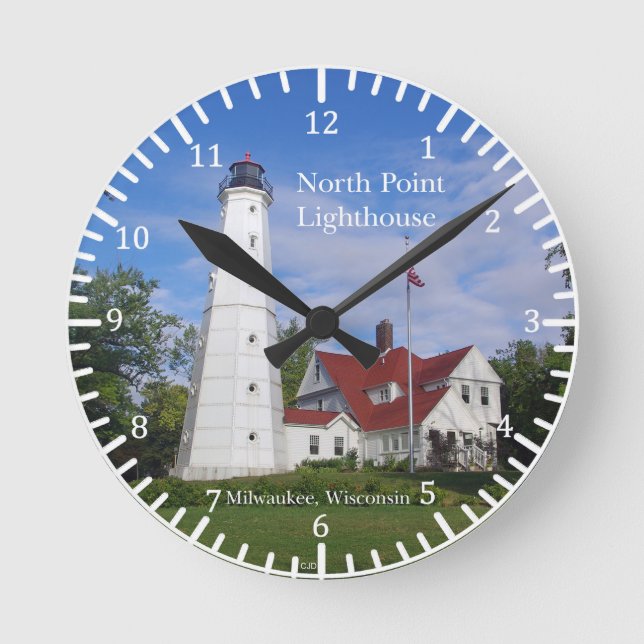 Nord Point Lighthouse Uhr (Vorderseite)