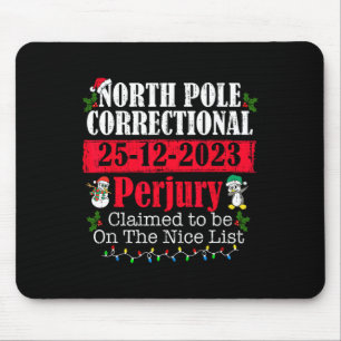 Nord-Pole Korrektive Perjury Familie Matching Ch Mousepad