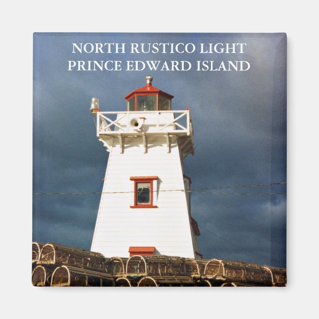 Nord Rustico Light, Prinz Edward Island Magnet (Vorne)