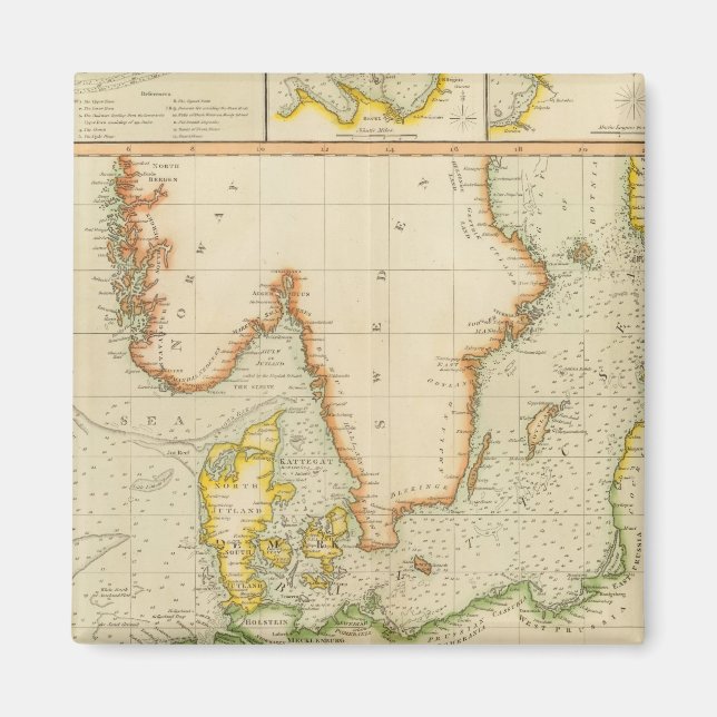 Nord- und Ostsee Magnet (Vorne)
