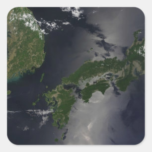 Nord- und Südkorea, Quadratischer Aufkleber