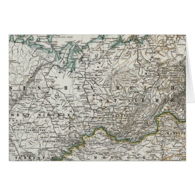 Nord- und Zentralasien (Vorderseite (Horizontal))