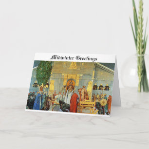 Nord Weihnachten Card - Midwinter Blot