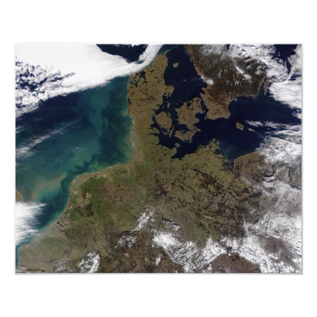 Nord-Western Europa Fotodruck (Vorne)