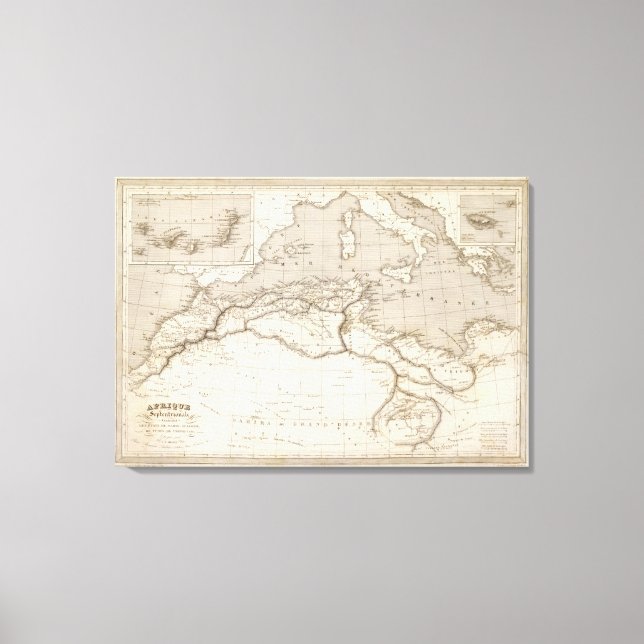 Nordafrika 2 leinwanddruck (Vorderseite)