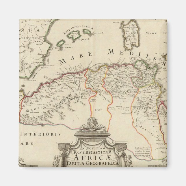 Nordafrika 3 magnet (Vorne)