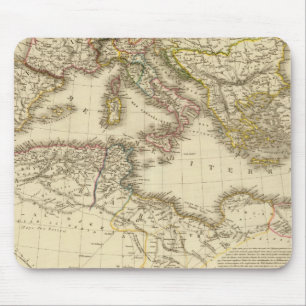 Nordafrika, Mittelmeer Mousepad