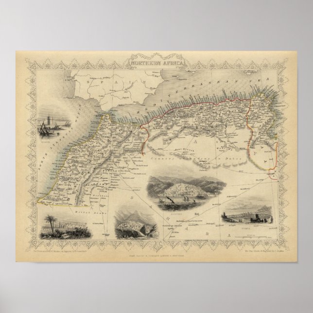 Nordafrika Poster (Vorne)