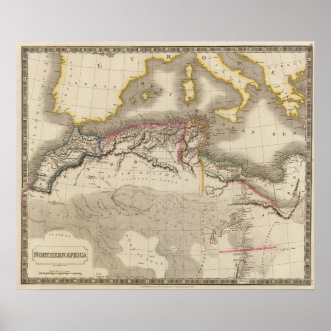 Nordafrika Poster (Vorne)