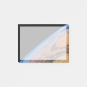 Nordafrika und die große libysche Wüste. Post-it Klebezettel