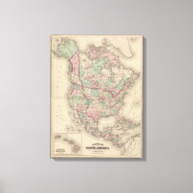 Nordamerika 14 leinwanddruck (Vorderseite)