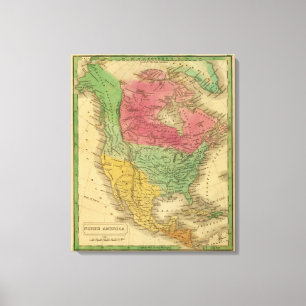 Nordamerika 17 leinwanddruck