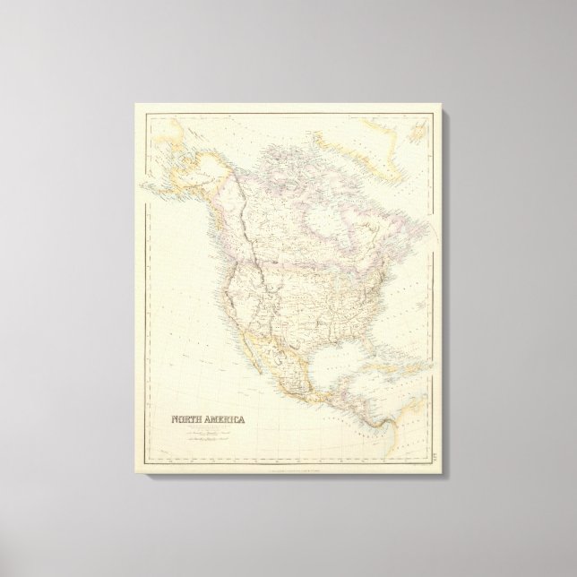 Nordamerika 20 leinwanddruck (Vorderseite)