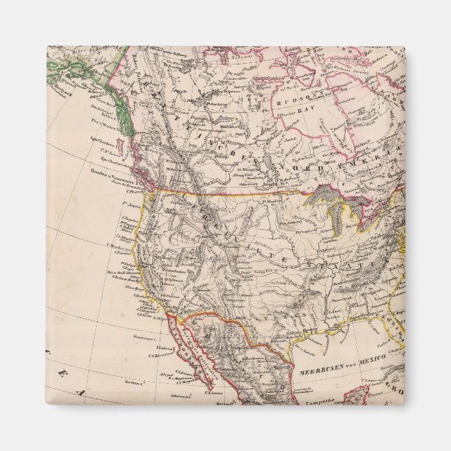 Nordamerika 23 magnet (Vorne)