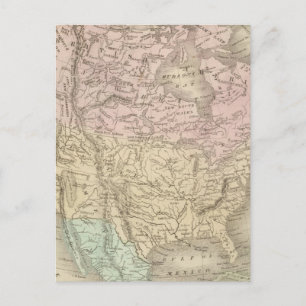 Nordamerika 25 postkarte