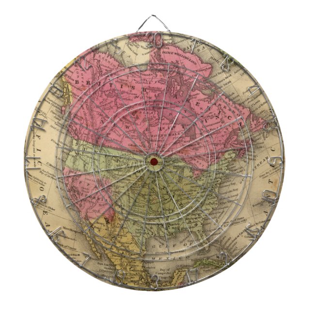 Nordamerika. 2 dartscheibe (vorne)