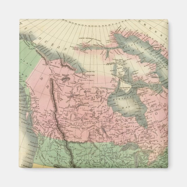 Nordamerika 2 magnet (Vorne)