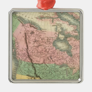 Nordamerika 2 silbernes ornament