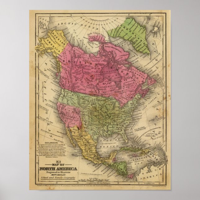 Nordamerika 34 poster (Vorne)