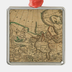 Nordamerika 3 ornament aus metall