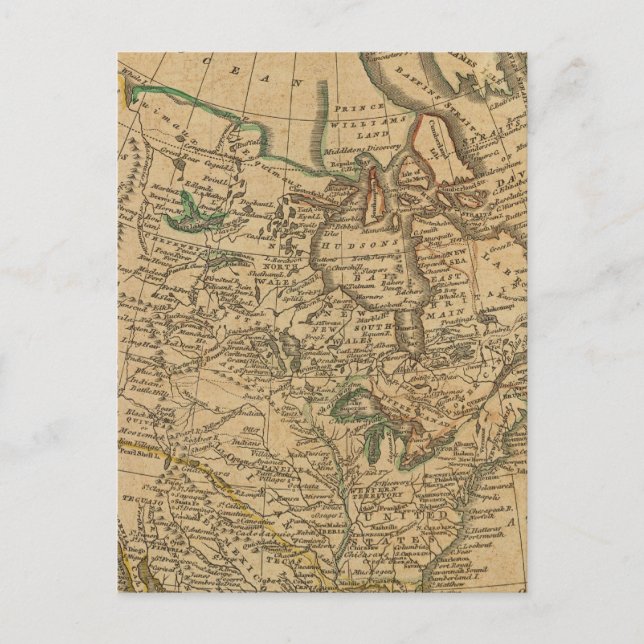 Nordamerika 3 postkarte (Vorderseite)