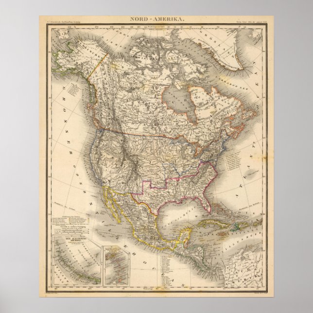 Nordamerika 43 poster (Vorne)