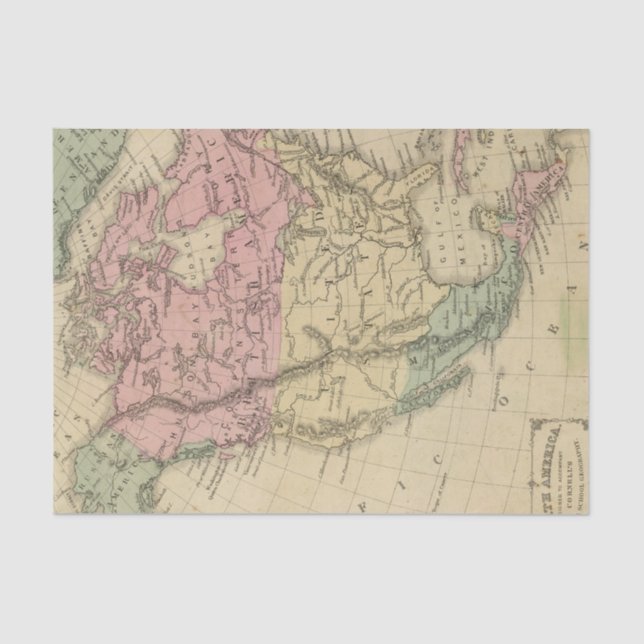 Nordamerika 6 seidenpapier (Vorderseite)