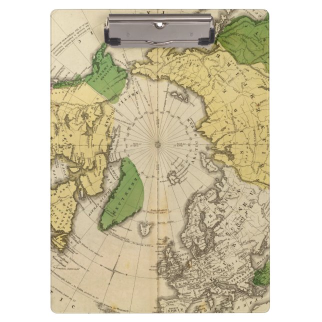 Nordamerika, Asien Klemmbrett (Vorderseite)