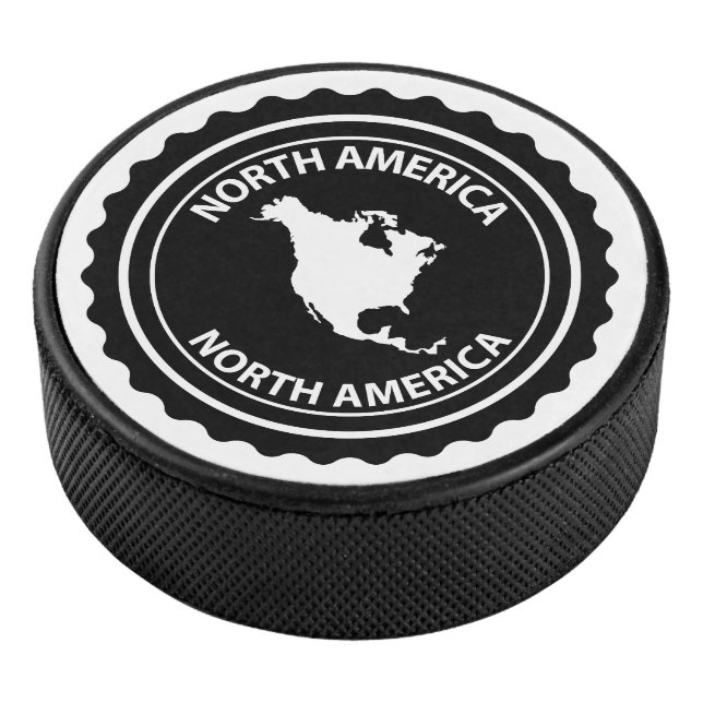 Nordamerika-Briefmarke Eishockey Puck (3/4)