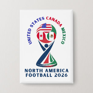 Nordamerika Fußball 2026 USA Kanada Mexiko Button