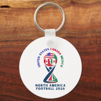Nordamerika Fußball 2026 | USA Kanada Mexiko Schlüsselanhänger