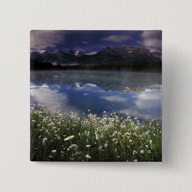 Nordamerika, Kanada, Alberta, Banff National Button (Vorderseite)