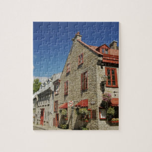 Nordamerika, Kanada, Quebec, Alt-Quebec-Stadt. Puzzle