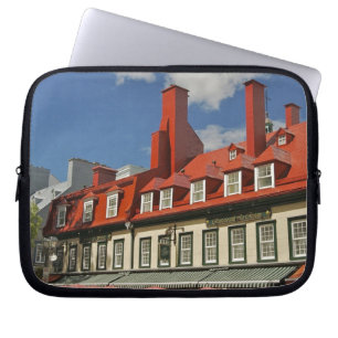 Nordamerika, Kanada, Quebec, Altstadt von Quebec.  Laptopschutzhülle