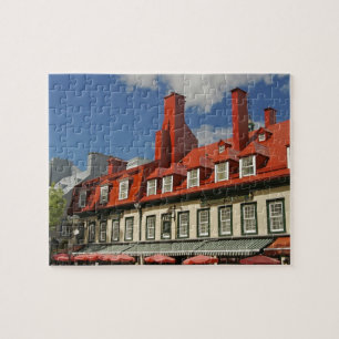 Nordamerika, Kanada, Quebec, Altstadt von Quebec.  Puzzle