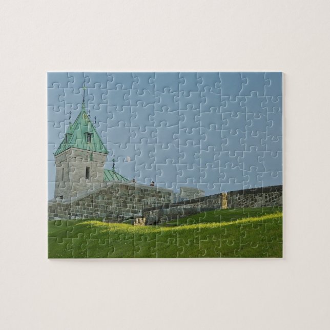 Nordamerika, Kanada, Quebec, Old Quebec City.2 Puzzle (Horizontal)