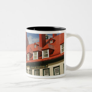 Nordamerika, Kanada, Quebec, Old Quebec City.3 Zweifarbige Tasse
