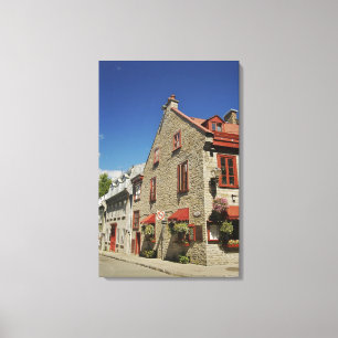 Nordamerika, Kanada, Quebec, Old Quebec City. Leinwanddruck
