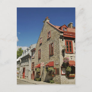 Nordamerika, Kanada, Quebec, Old Quebec City. Postkarte