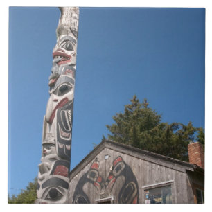 Nordamerika, Kanada, Queen Charlotte Islands, 3 Fliese