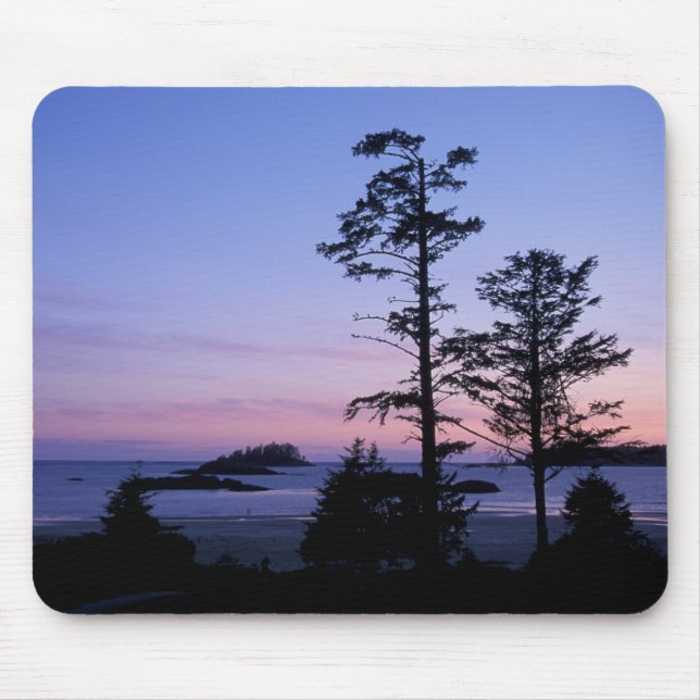 Nordamerika, Kanada, Vancouver Island, Bäume Mousepad (Vorne)