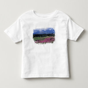 Nordamerika, Kanada, Yukon. Feuerkraut blüht Kleinkind T-shirt