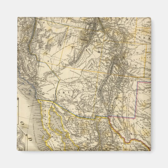 Nordamerika Magnet (Vorne)