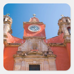 Nordamerika, Mexiko, Guanajuato. Heiligtum von Quadratischer Aufkleber