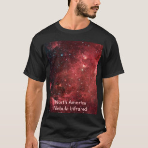 Nordamerika Nebula Infrarred Galaxy Unisex T-Shirt